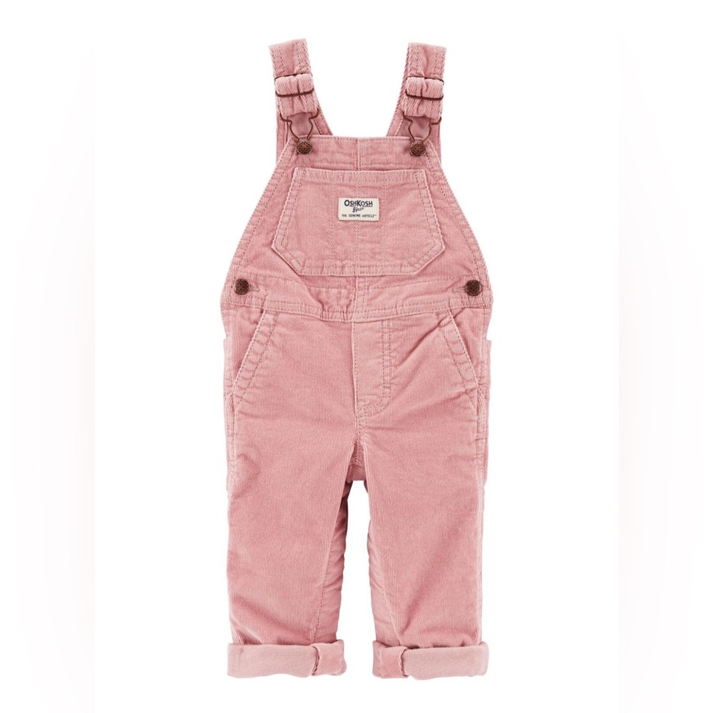 OshKosh B'gosh Pink Corduroy Overalls